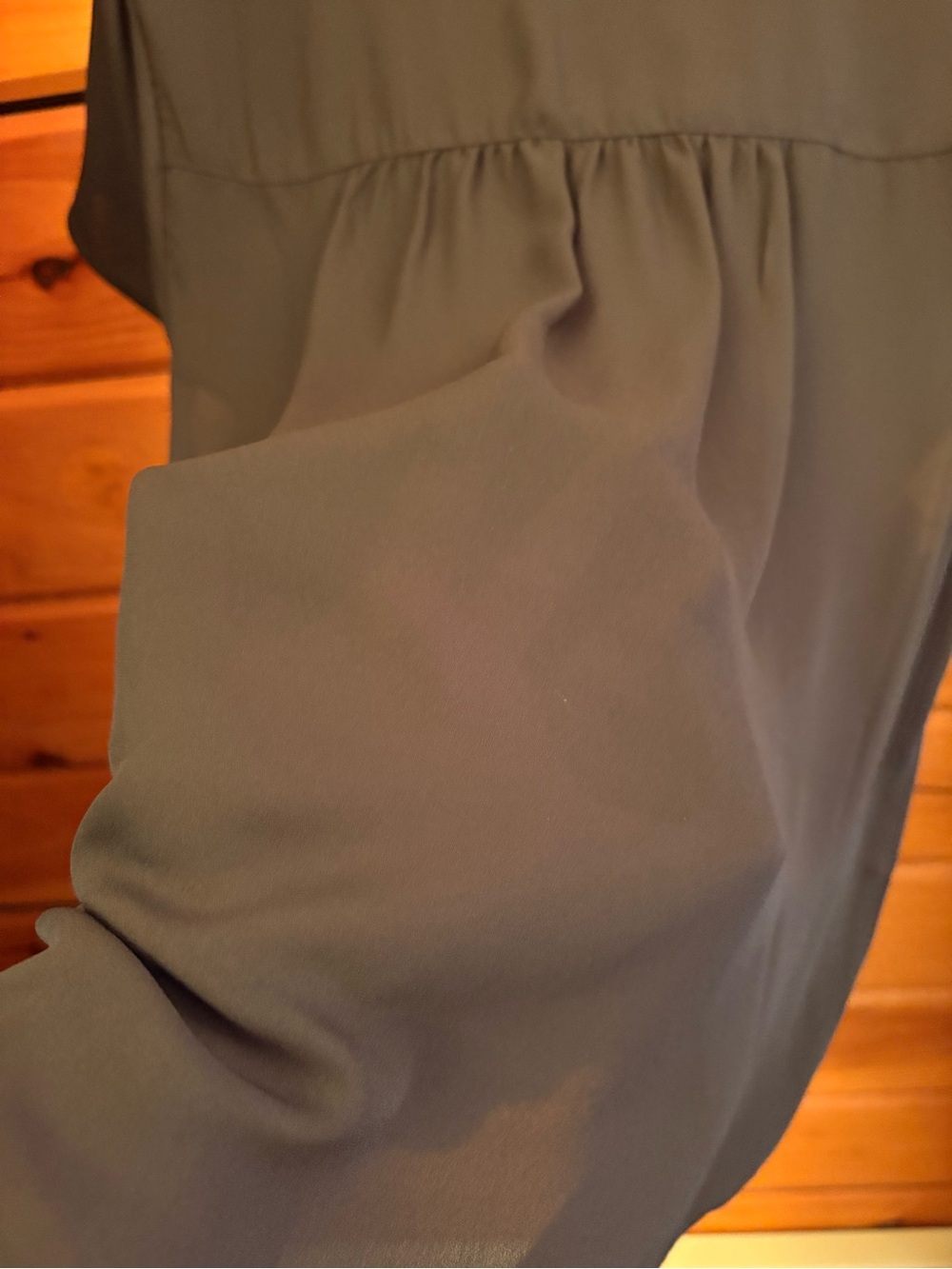 torrid Black V-Neck Flutter Sleeve Top - Picture 6 of 6